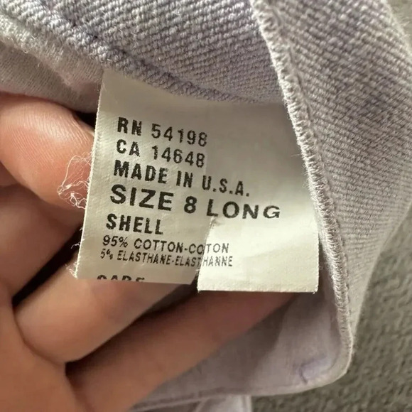 Bogner Light Purple Straight Leg Pants Size 8 Long - Picture 4 of 8